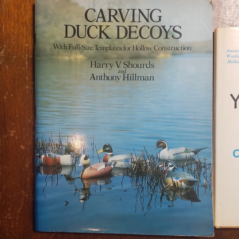 Vintage Duck Carving Whittle&Carve Crafting Diy Book Set of 2 - Picture 6 of 13